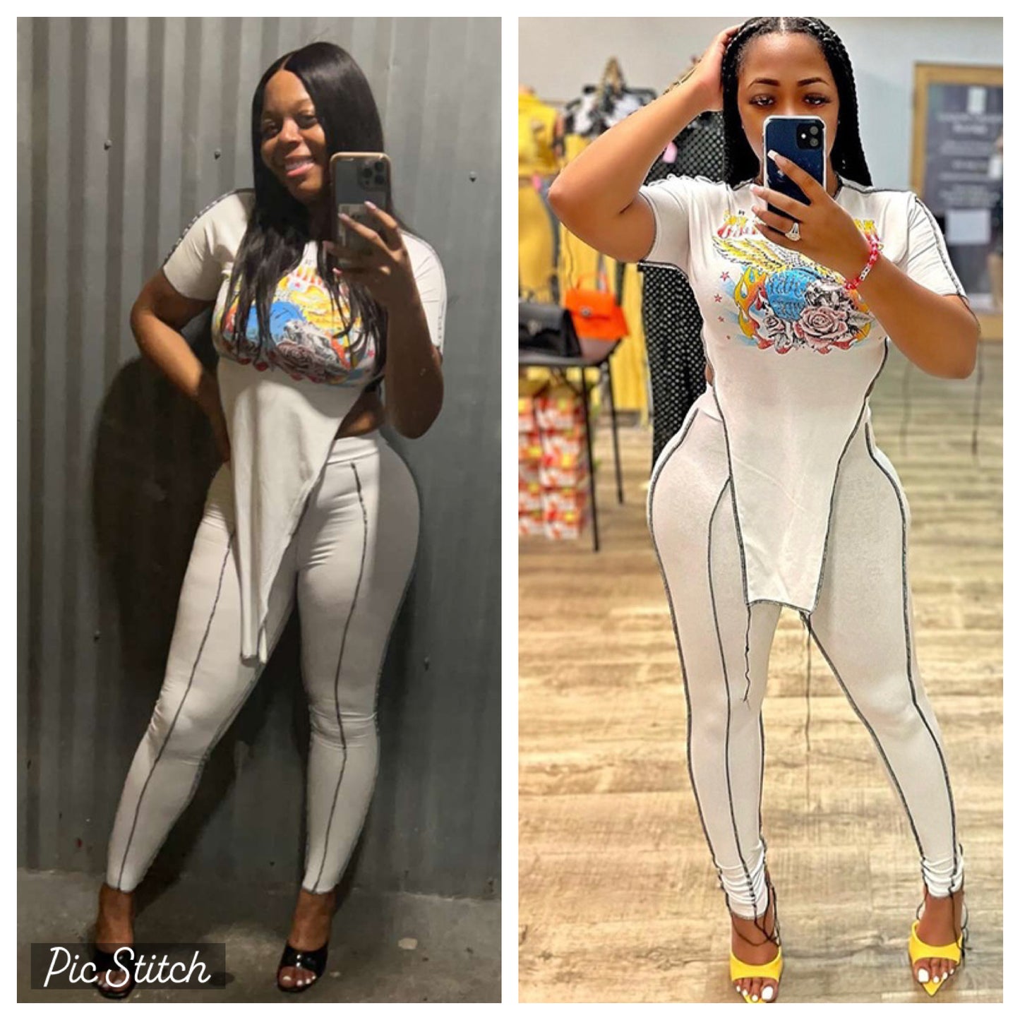 Graphic Flow Legging Set